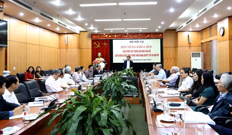 'Cán bộ cấp chiến lược phải có tầm nhìn' ảnh 1
