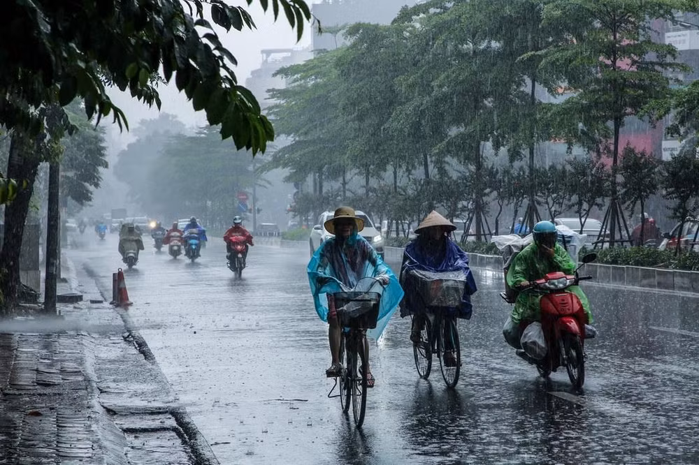 Vùng núi Bắc Bộ có mưa to, lũ trên các sông tại Hà Tĩnh đang xuống ảnh 1