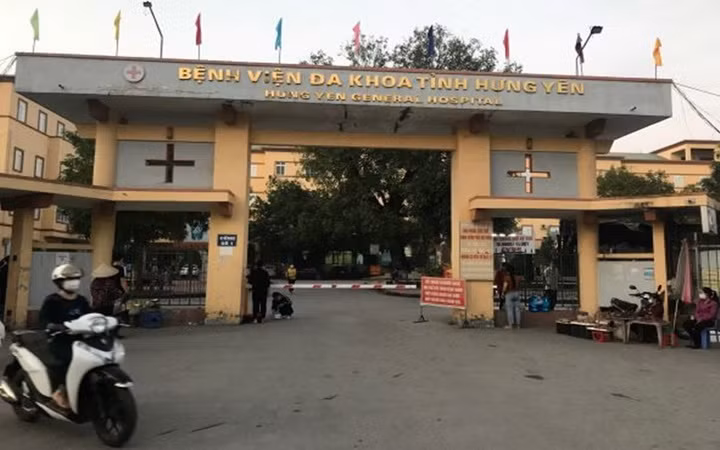 Khoanh vùng, cách ly tạm thời Bệnh viện Đa khoa tỉnh Hưng Yên ảnh 1