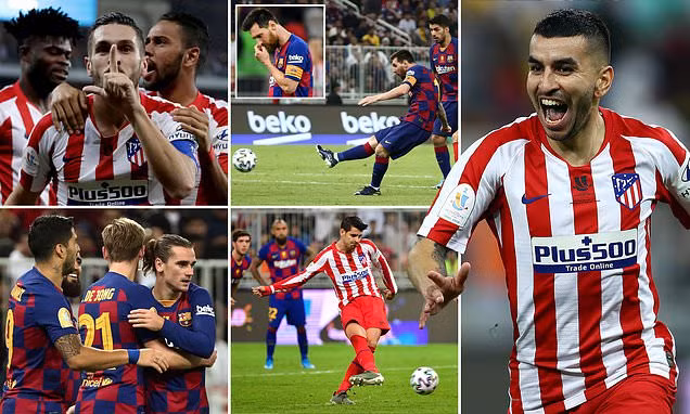 Hạ Barcelona, Atletico đối đầu Real ở trận tranh Siêu cúp ảnh 1