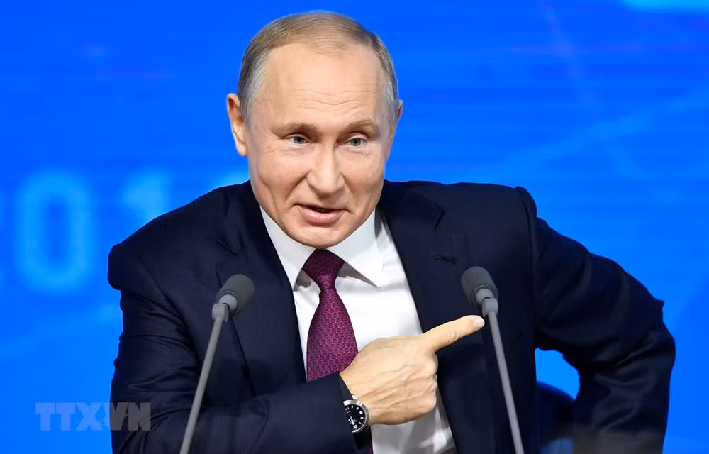Tổng thống Nga Putin lần thứ 17 giao lưu trực tuyến với người dân ảnh 1