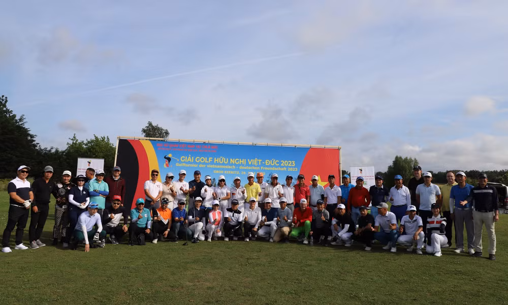 Giải Golf Hữu nghị Việt-Đức: Nơi kết nối và tăng cường tình đoàn kết ảnh 1