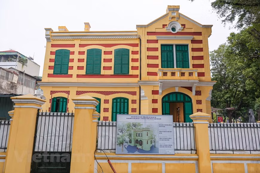 Chuyên gia lý giải về màu vôi hiện tại của biệt thự 49 Trần Hưng Đạo ảnh 2