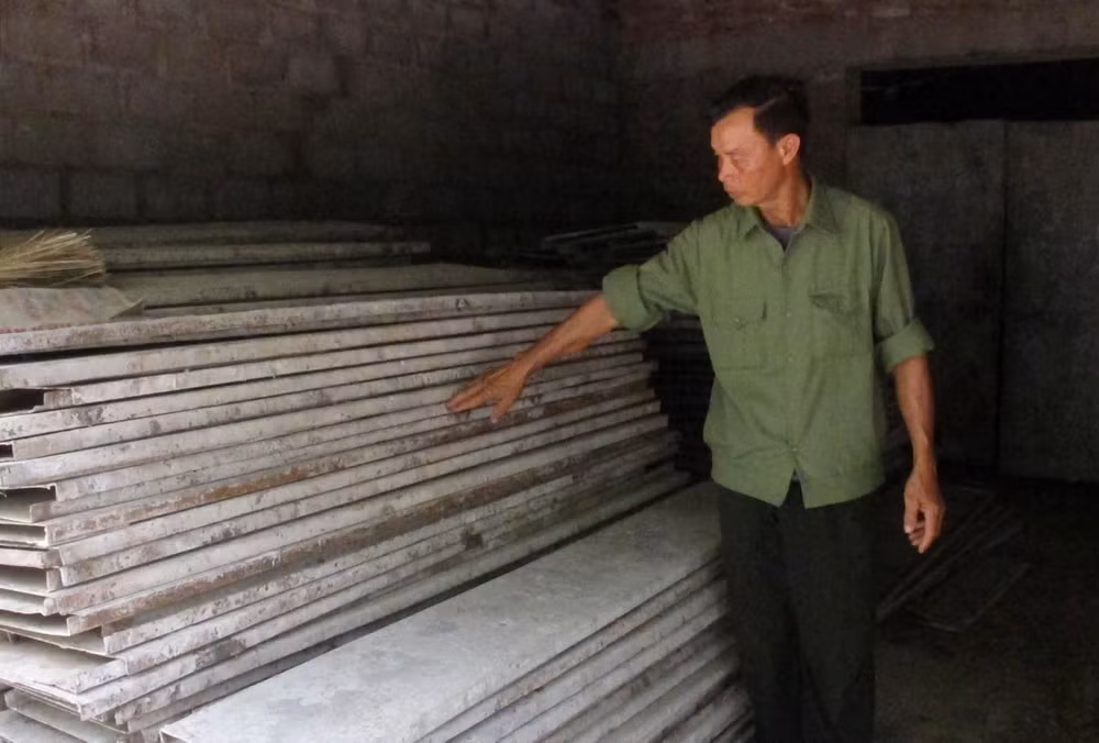 Cựu chiến binh bỏ ra hơn 300 triệu đồng xây cầu cho người dân ảnh 1