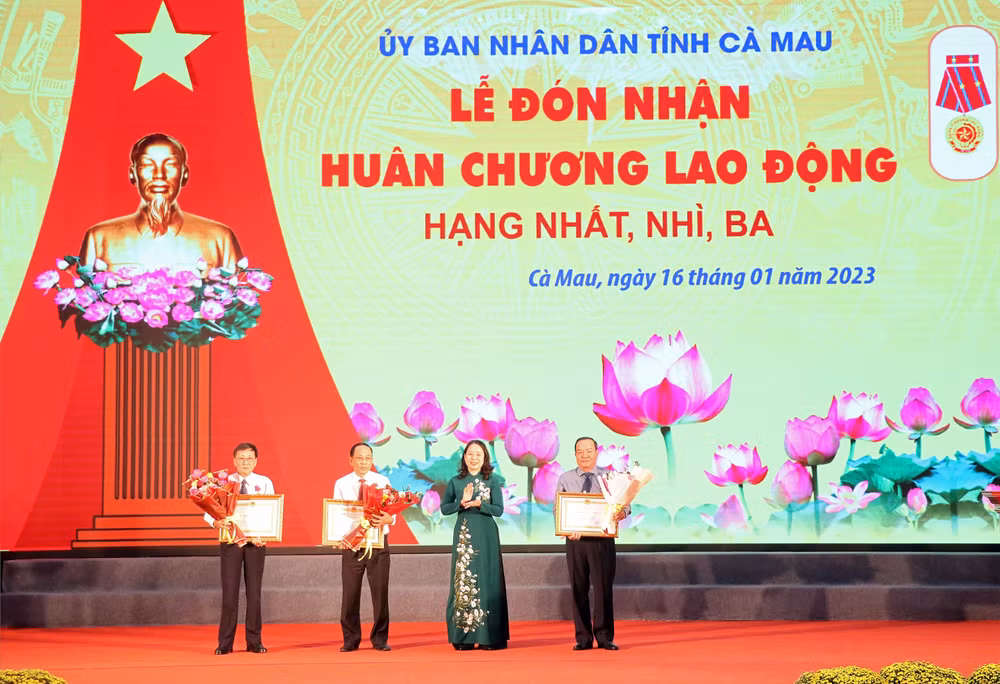 Phó Chủ tịch nước dự họp mặt kỷ niệm Ngày thành lập Đảng tại Cà Mau ảnh 1