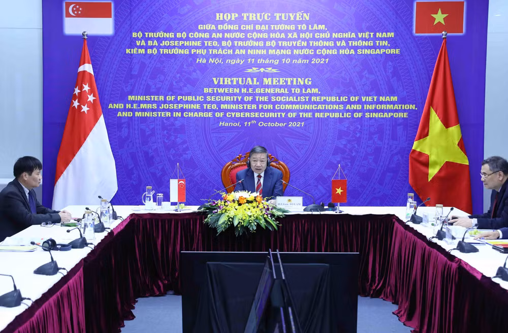Việt Nam-Singapore đẩy mạnh hợp tác trong lĩnh vực an ninh mạng ảnh 1