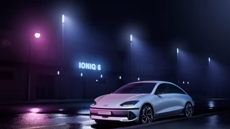 Nhà sản xuất ôtô Hàn Quốc Hyundai ra mắt mẫu xe điện Ioniq 6 ảnh 1