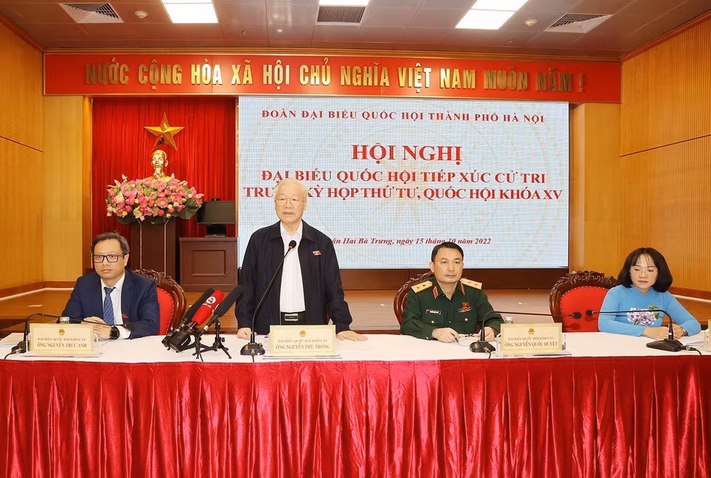 Nhiều ý kiến của cử tri gửi tới Kỳ họp thứ 4 Quốc hội khóa XV ảnh 1