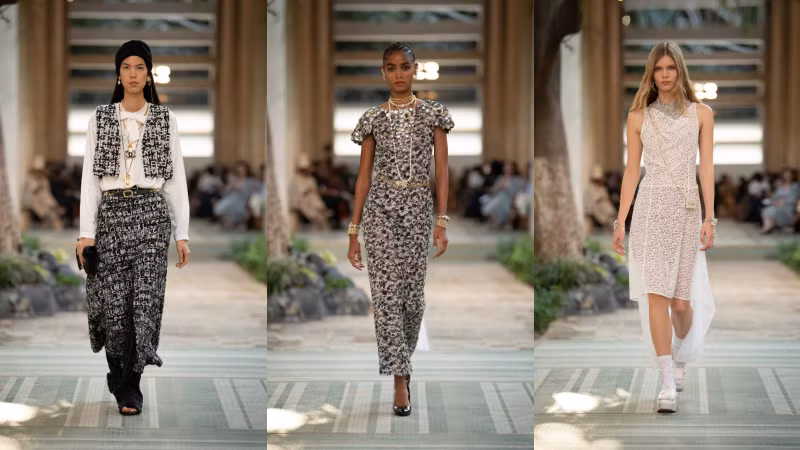 Chanel tôn vinh hoa savoir-faire thập niên 70 với BST Métiers d’Art ảnh 19