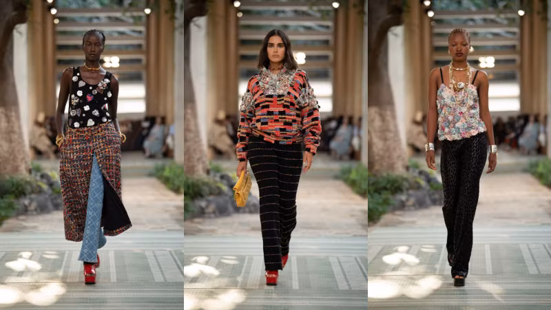 Chanel tôn vinh hoa savoir-faire thập niên 70 với BST Métiers d’Art ảnh 11