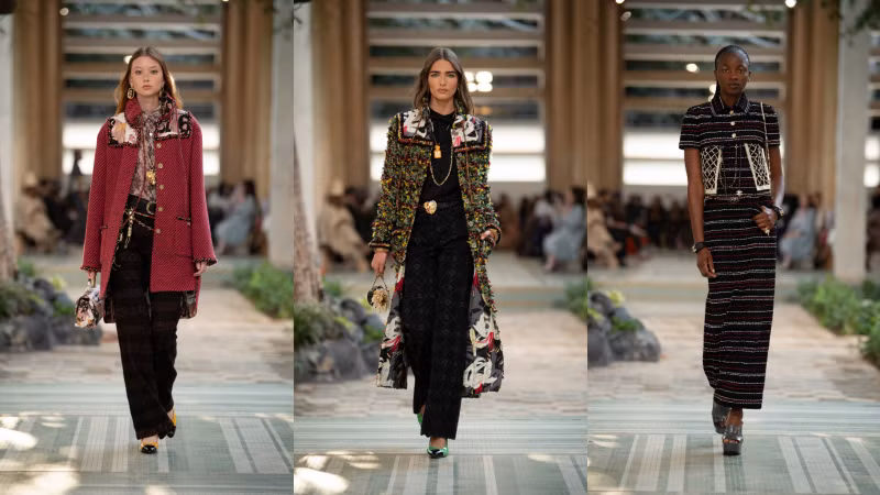 Chanel tôn vinh hoa savoir-faire thập niên 70 với BST Métiers d’Art ảnh 10