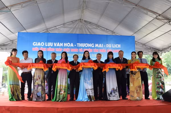 Giao lưu văn hóa-thương mại giữa Đồng Tháp và địa phương của Đài Loan ảnh 1
