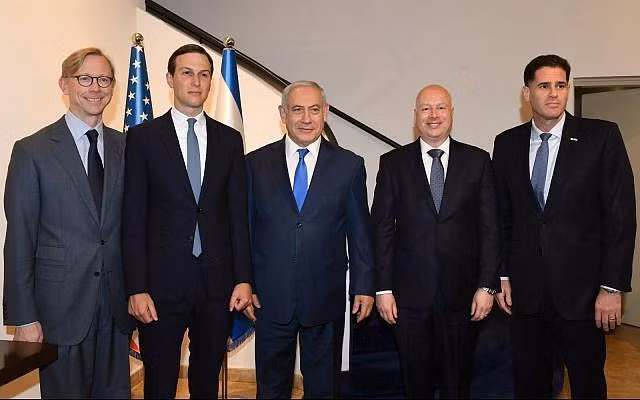Cố vấn đặc biệt của Tổng thống Mỹ gặp Thủ tướng Israel tại Jerusalem ảnh 1