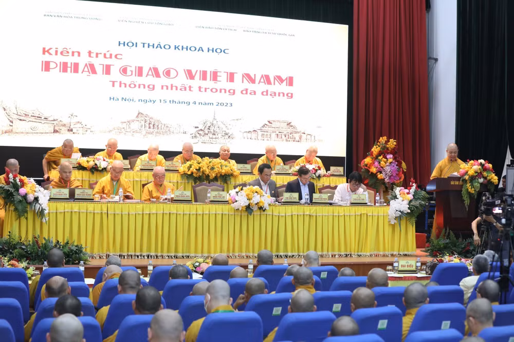 Hội thảo về “Kiến trúc Phật giáo Việt Nam - thống nhất trong đa dạng" ảnh 1