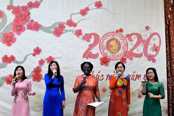 Đại sứ quán Việt Nam tại Mỹ tổ chức đón Tết Canh Tý 2020 ảnh 2