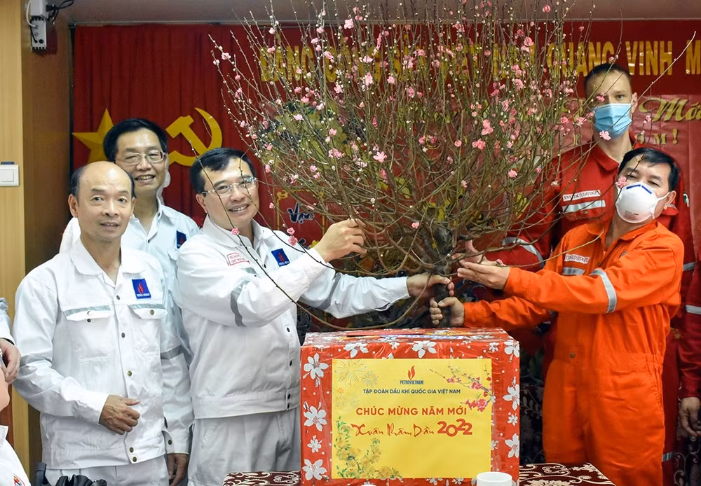 Nghĩa tình Dầu khí: Mang Tết an vui đến với người lao động ảnh 1