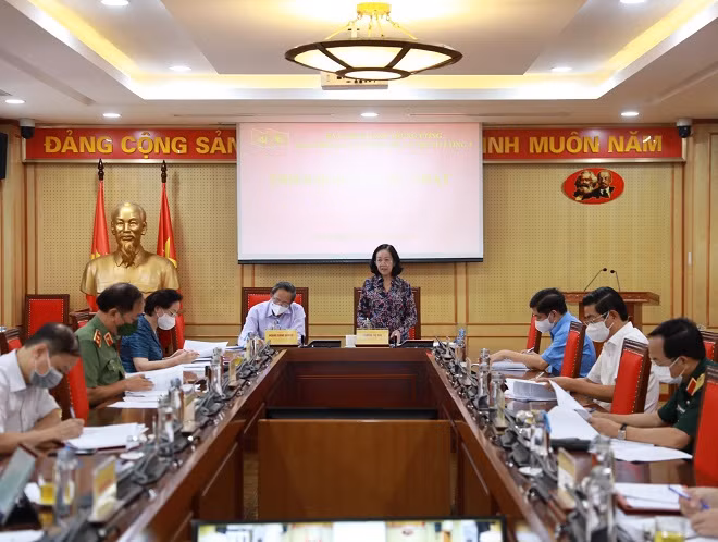 Phiên họp thứ nhất BCĐ xây dựng Đề án trình Hội nghị TW 5 khóa XIII ảnh 1