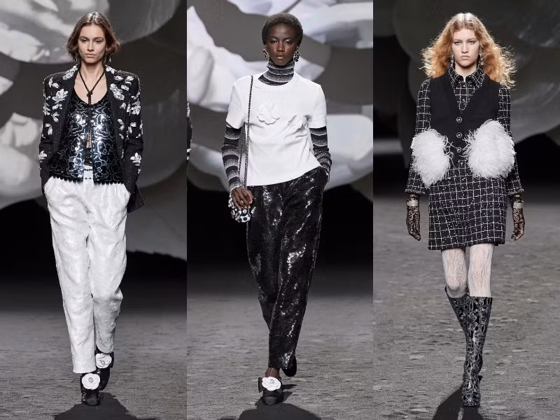 Chanel Thu Đông 2023: Mùa hoa trà nở rộ nơi trái tim nước Pháp ảnh 6
