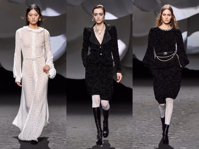 Chanel Thu Đông 2023: Mùa hoa trà nở rộ nơi trái tim nước Pháp ảnh 20