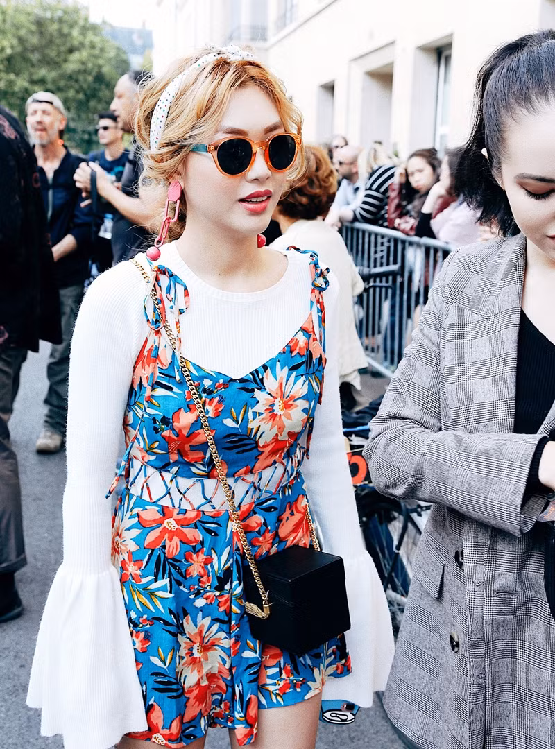 Fashionista Việt mix đồ ''chất lừ'' dự tuần lễ thời trang Paris ảnh 9