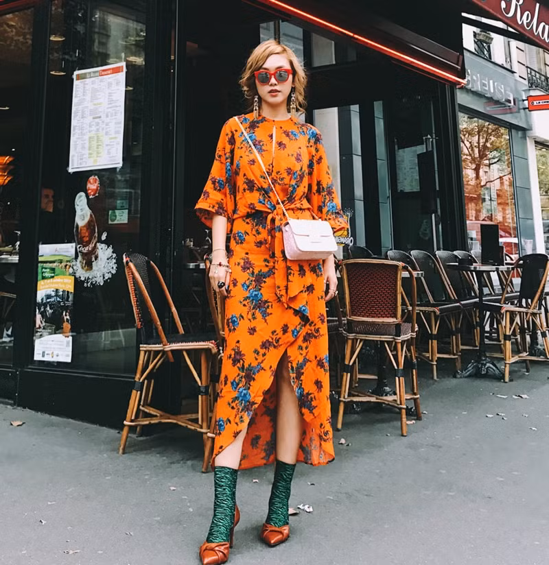 Fashionista Việt mix đồ ''chất lừ'' dự tuần lễ thời trang Paris ảnh 10