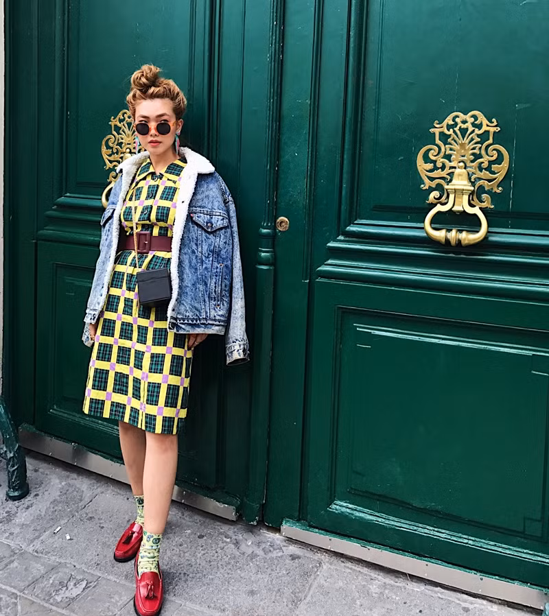 Fashionista Việt mix đồ ''chất lừ'' dự tuần lễ thời trang Paris ảnh 11