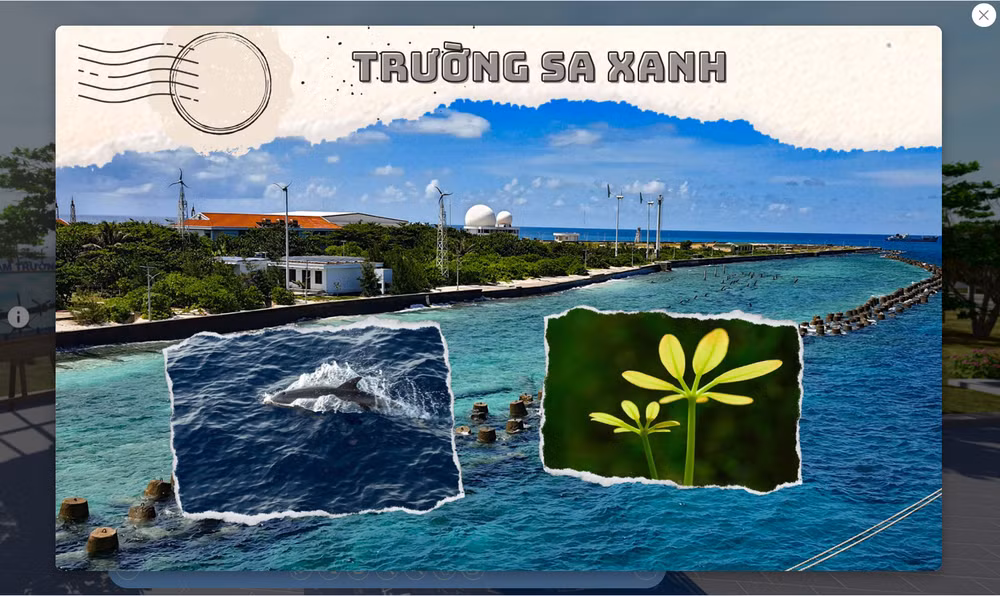 Triển lãm trực tuyến 'Trường Sa xanh': Vươn mầm từ những hy sinh ảnh 2