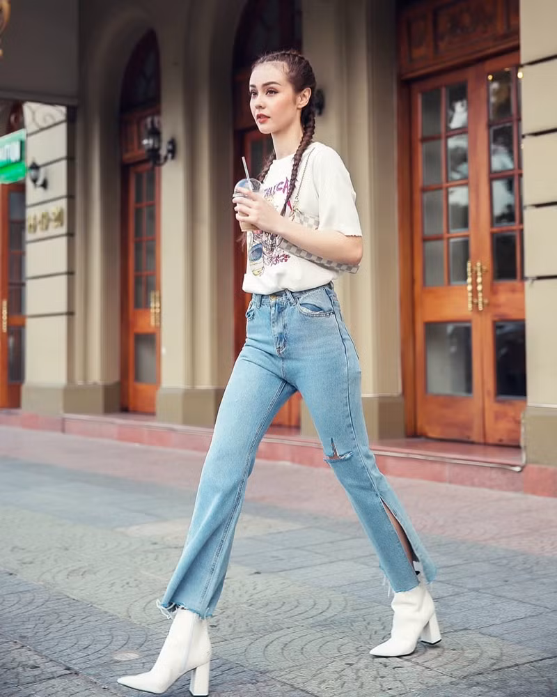Mãn nhãn với loạt street style đẹp ngất ngây của dàn mỹ nhân Việt ảnh 15