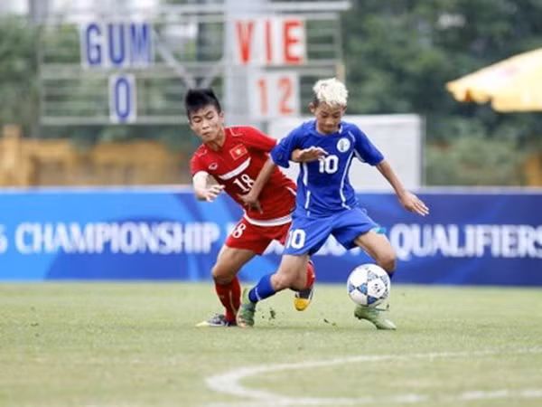 Cận cảnh chiến thắng 18-0 của U16 Việt Nam trước U16 Guam ảnh 1