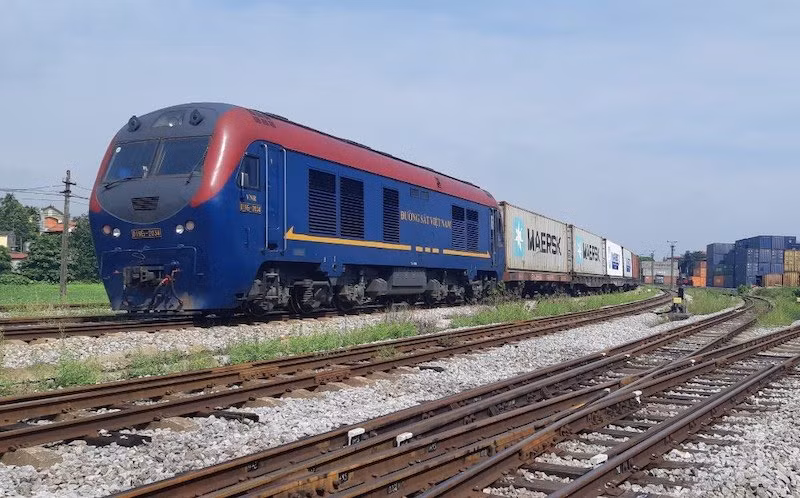 Đường sắt khai trương đoàn tàu container đầu tiên từ Việt Nam sang Bỉ ảnh 1