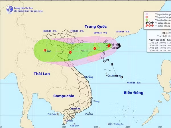 Nam Định: Theo dõi chặt tình hình bão số 4, cảnh báo kịp thời cho dân ảnh 1