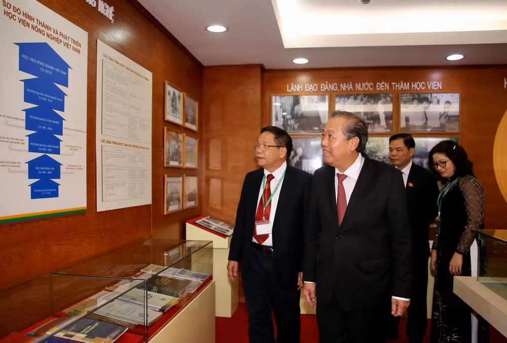Phó Thủ tướng chúc mừng thầy, cô giáo Học viện Nông nghiệp Việt Nam ảnh 1