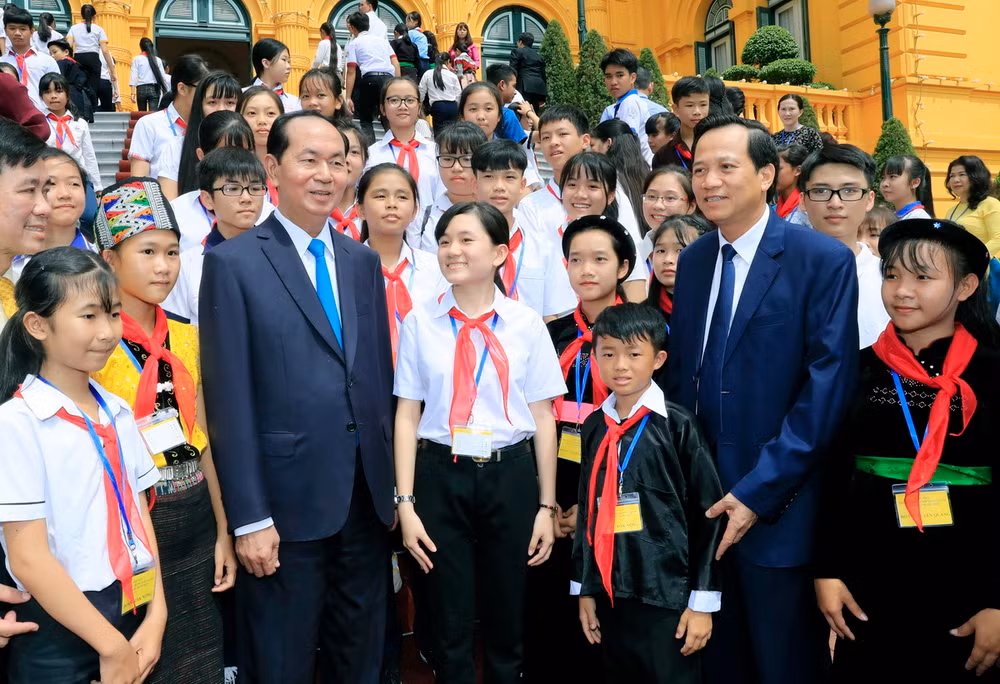 Chủ tịch nước gặp mặt đại biểu trẻ em có hoàn cảnh đặc biệt ảnh 2
