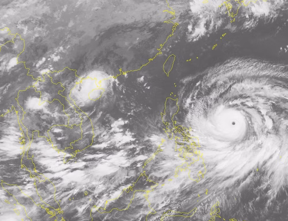 Hoàn lưu siêu bão Mangkhut gây mưa rất to trong ba ngày 17-19/9 ảnh 1