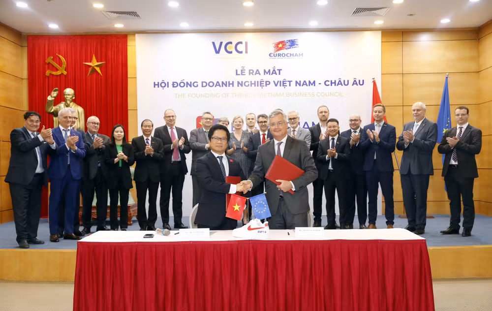 Hội đồng DN Việt Nam-châu Âu khai thác tối đa các cơ hội của EVFTA ảnh 1