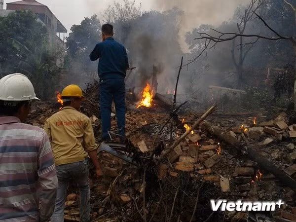 Thêm 1 quân nhân trong vụ máy bay rơi tại Hòa Lạc hy sinh ảnh 1