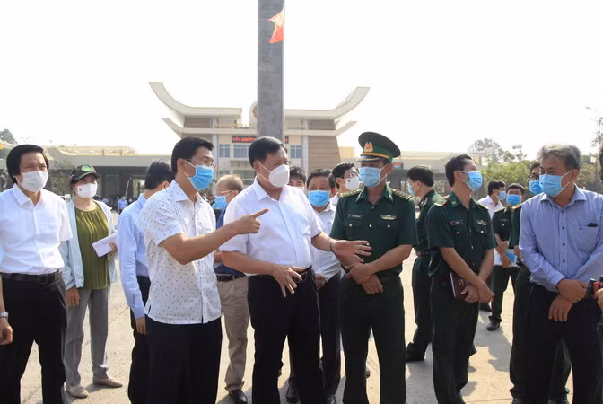 Dịch COVID-19: Kiểm tra công tác phòng, chống dịch tại Tây Ninh ảnh 1