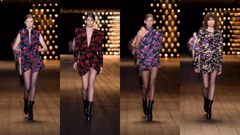Phong cách siêu chất của dàn sao trên hàng ghế đầu show Saint Laurent ảnh 7