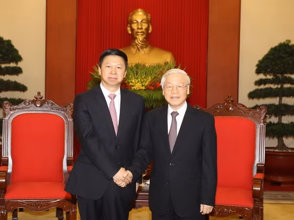 Tổng Bí thư tiếp Đặc phái viên của Tổng Bí thư, Chủ tịch Trung Quốc ảnh 1