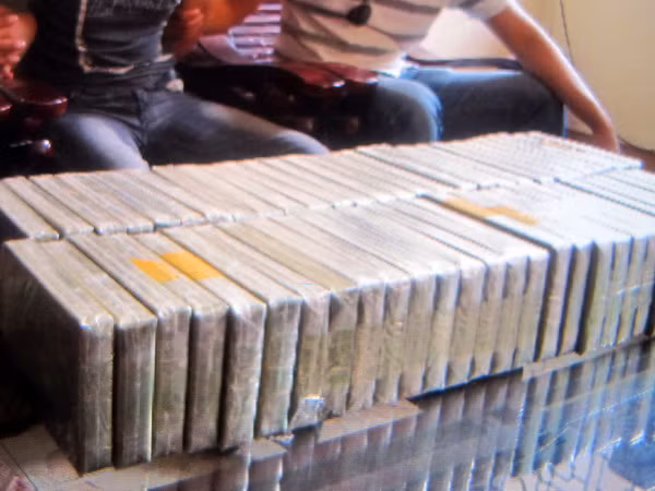 Phá đường dây xuyên quốc gia buôn bán 48 bánh heroin ảnh 1