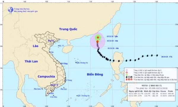 Bão số 7 tan dần và suy yếu thành áp thấp nhiệt đới ảnh 1