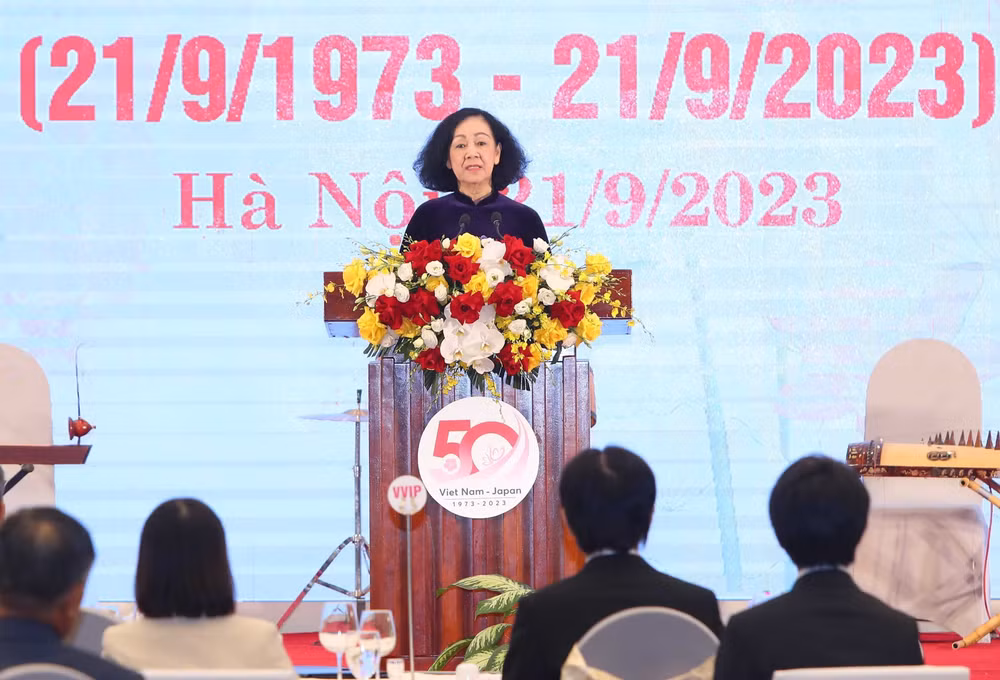 Lễ kỷ niệm 50 năm thiết lập Quan hệ Ngoại giao Việt Nam-Nhật Bản ảnh 1
