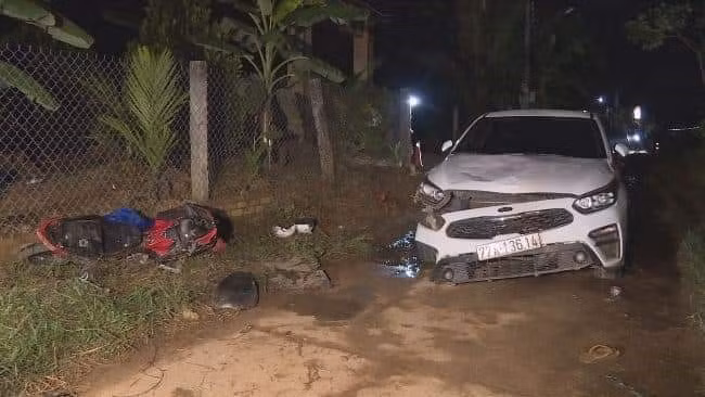 Bình Định: Khởi tố đối tượng lái ôtô tông xe máy khiến 2 người tử vong ảnh 1