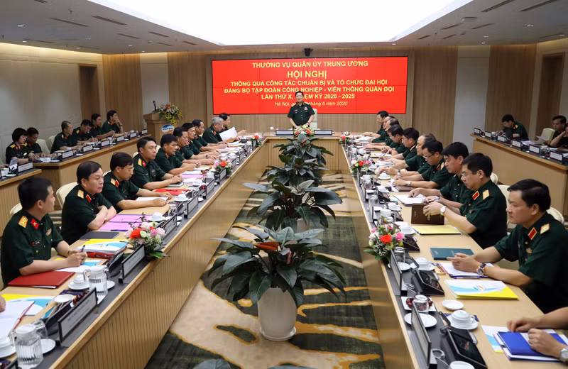 Thông qua công tác chuẩn bị, tổ chức Đại hội đảng bộ Tập đoàn Viettel ảnh 1