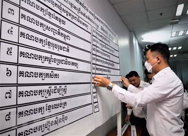 Thượng viện Campuchia thông qua toàn văn dự thảo Luật Bầu cử sửa đổi ảnh 1