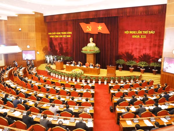 Ngày làm việc thứ hai Hội nghị Trung ương sáu khóa XII ảnh 1