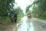 Lạng Sơn khắc phục các điểm sạt lở giao thông do ảnh hưởng bão số 10