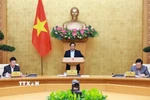 Thủ tướng Phạm Minh Chính chủ trì phiên họp. (Ảnh: Dương Giang/TTXVN)