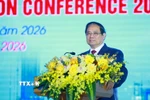 Thủ tướng Phạm Minh Chính phát biểu tại Hội nghị Xúc tiến đầu tư tỉnh Thanh Hóa năm 2026. (Ảnh: Dương Giang/TTXVN)