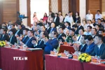 Thủ tướng Phạm Minh Chính dự Hội nghị Xúc tiến đầu tư tỉnh Thanh Hóa năm 2026. (Ảnh: Dương Giang/TTXVN)